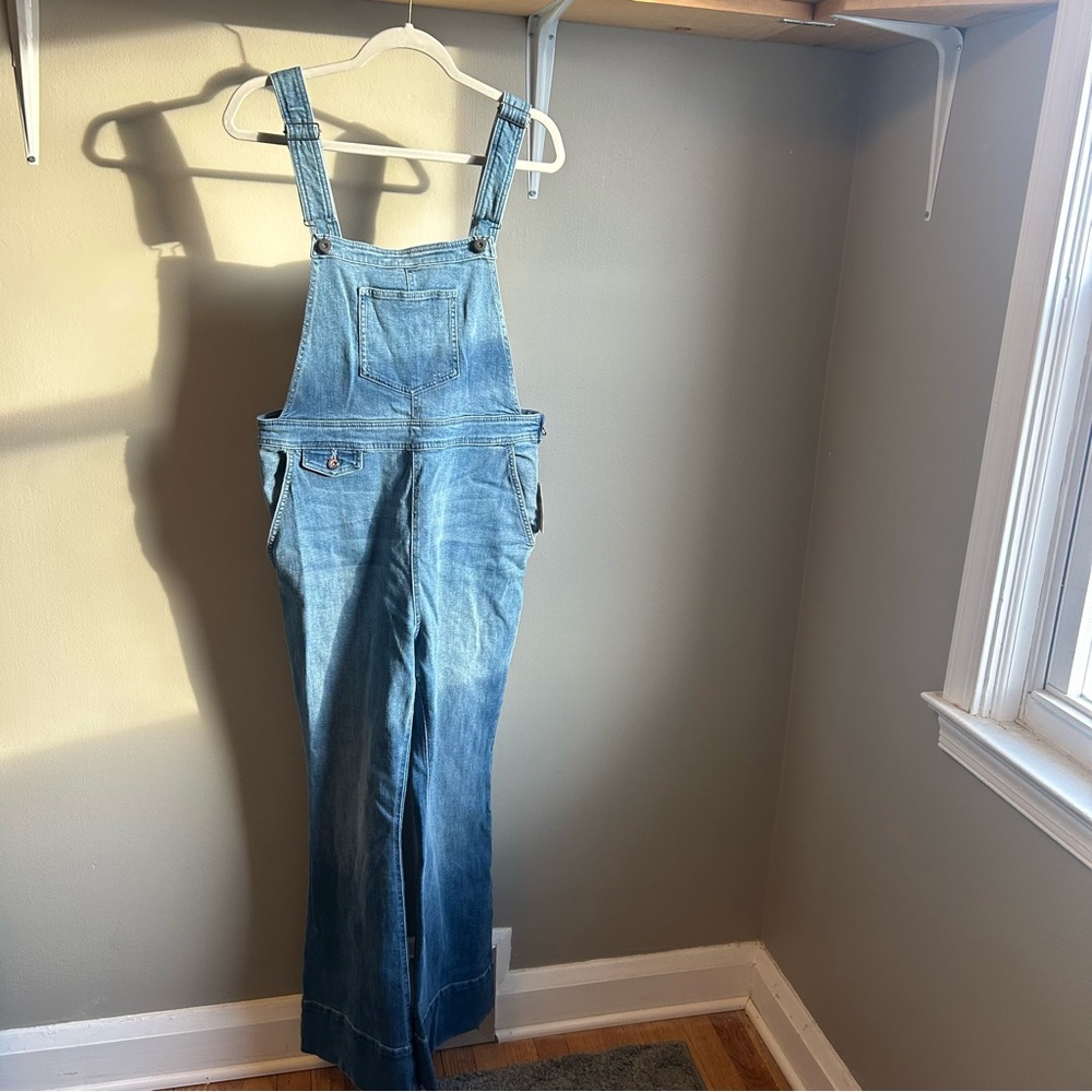 Pilcro (Anthropologie) Wide Leg Overalls